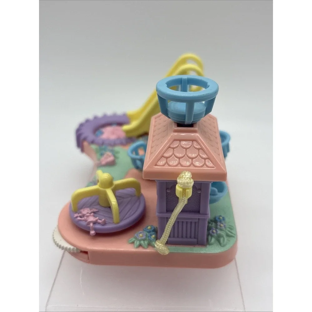 1994 Polly Pocket Mimi And Goo Goos Swingset Playground Bluebird No Dolls